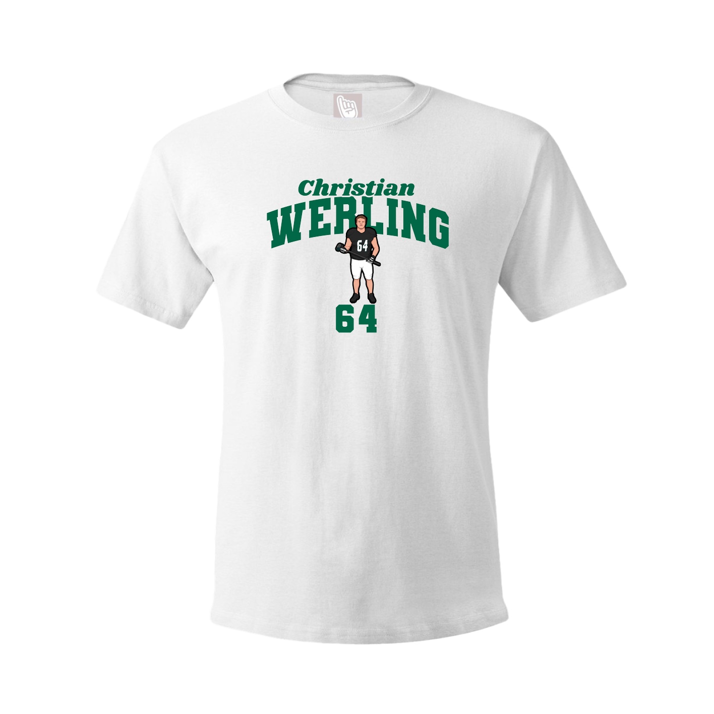 Tee — Signature Arch in White