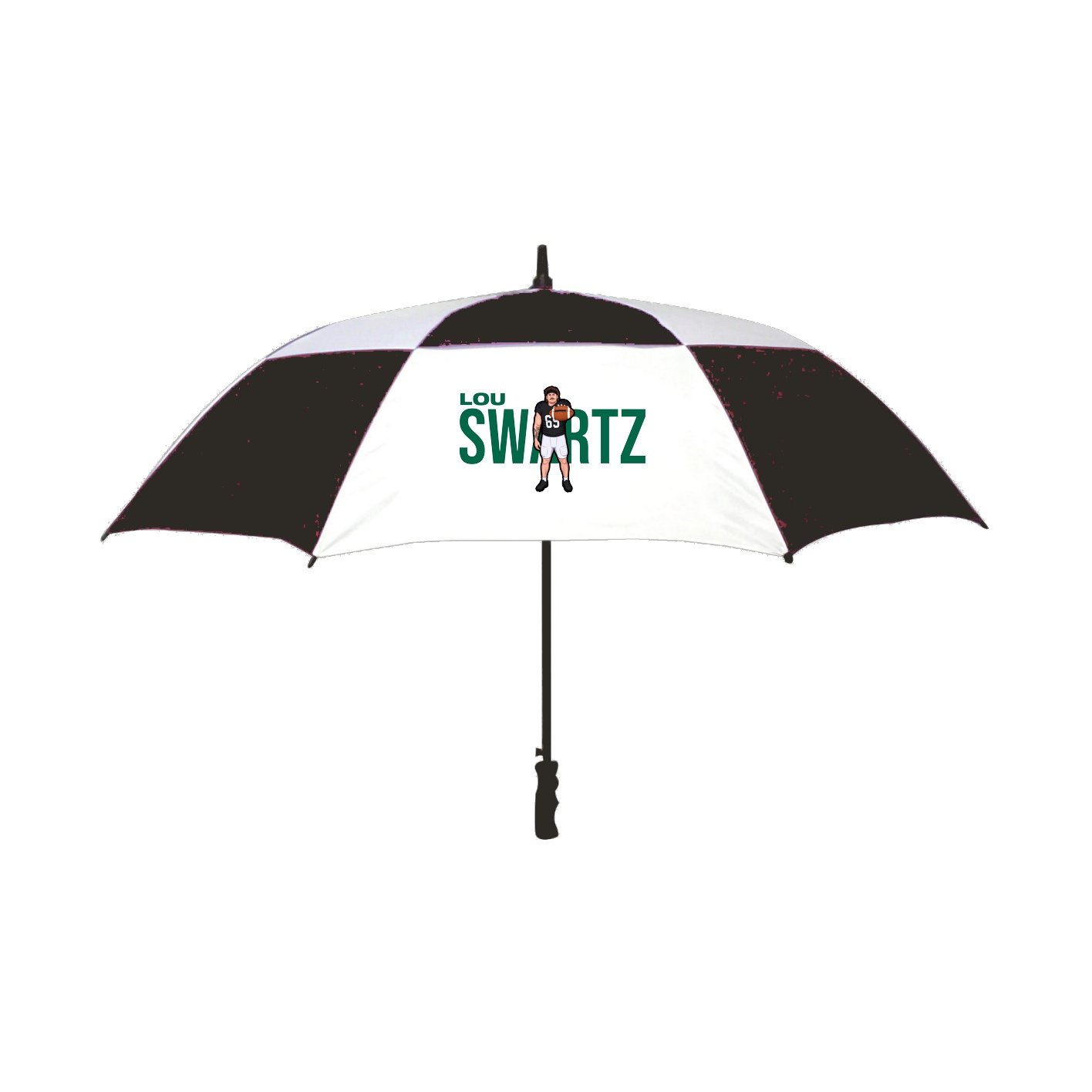 Golf Umbrella — Player Name in Black