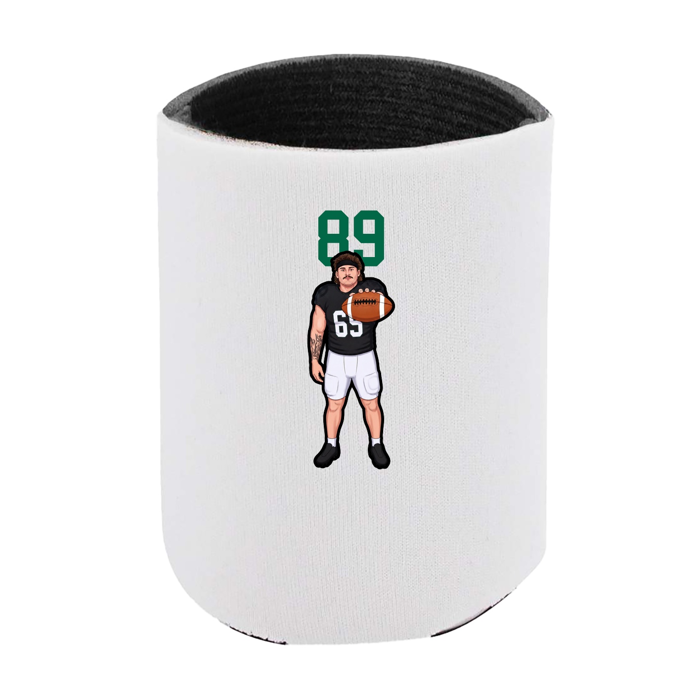 Can Holder — Number Top in White
