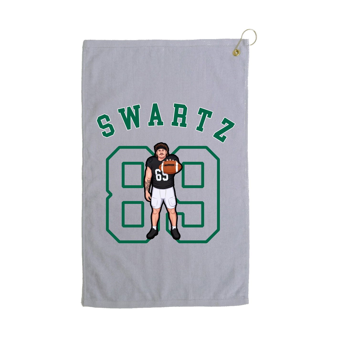 Golf Towel — Shirsey Arch in Grey