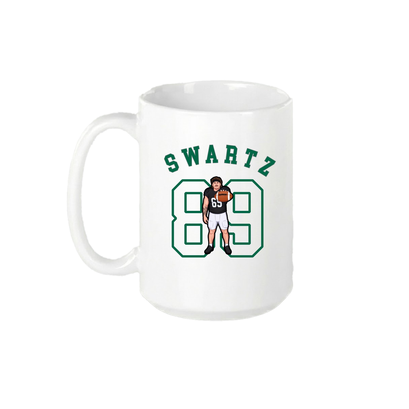 15oz Coffee Mug — Shirsey Arch in White