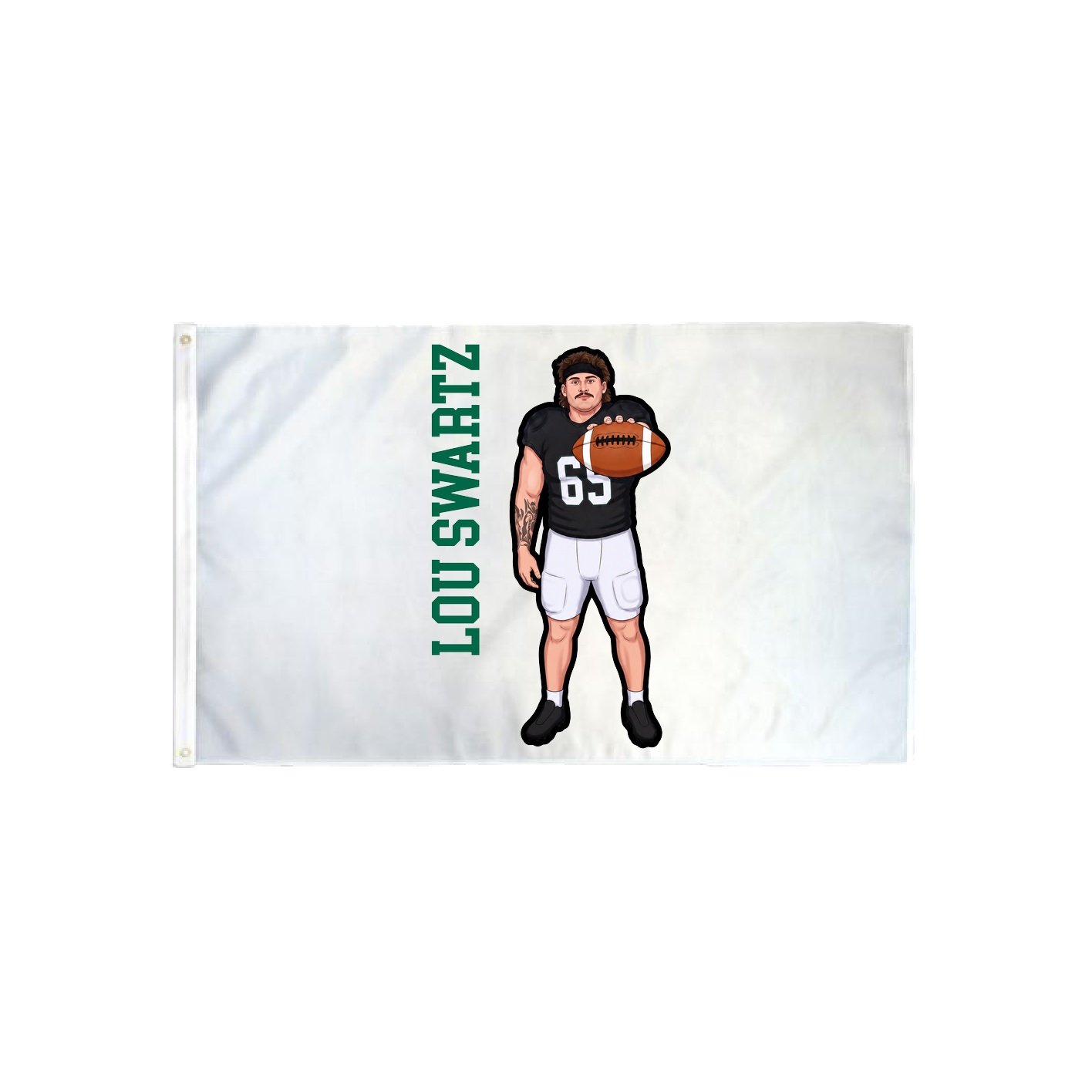 3x5 Flag — Name Vertical in Classic