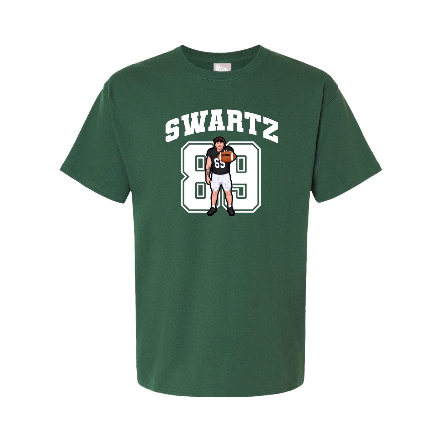 Tee — Number in Green