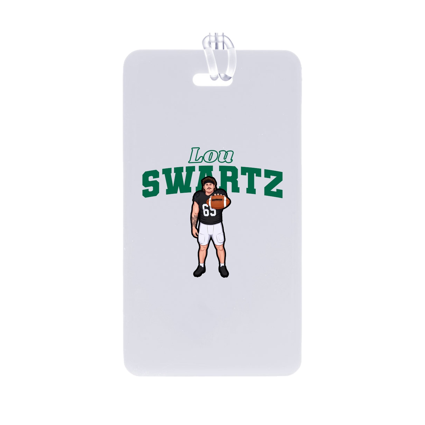 Bag Tag — Name Arch in Classic