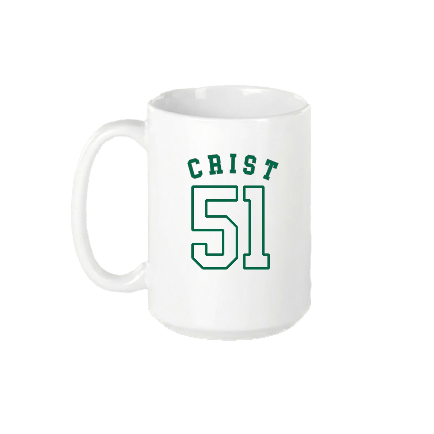 15oz Coffee Mug — Shirsey Arch in White