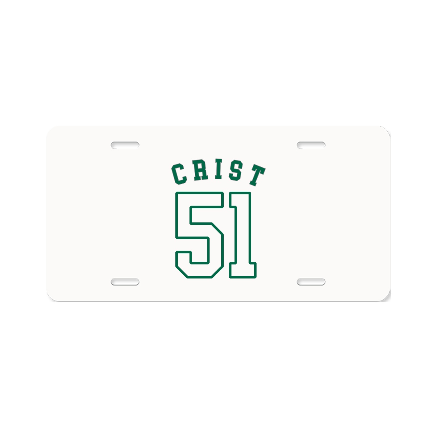License Plate — Shirsey Arch in Classic