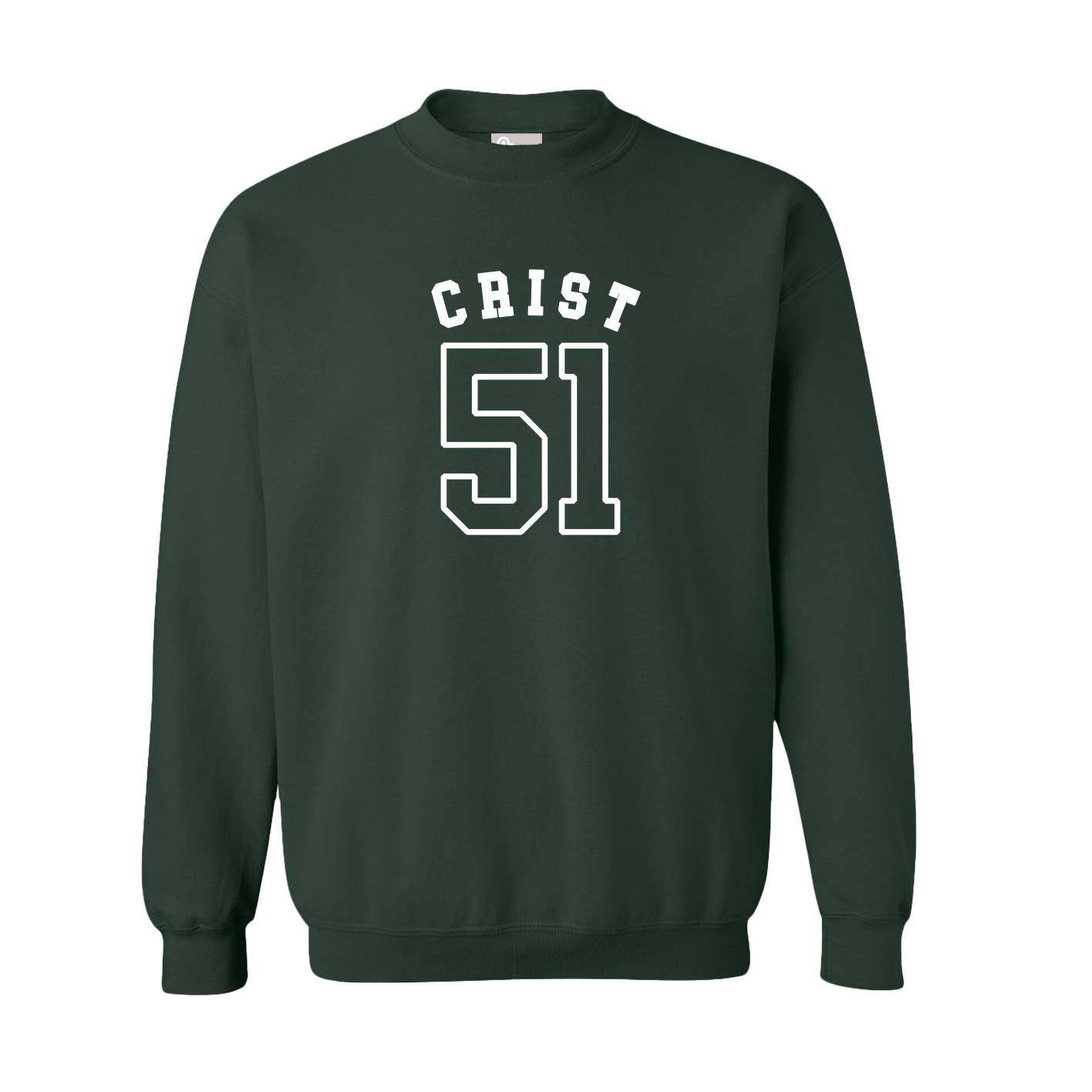 Fleece Crew — Shirsey Arch in Green