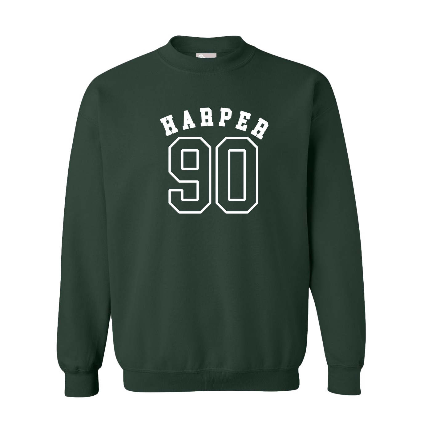 Fleece Crew — Shirsey Arch in Green