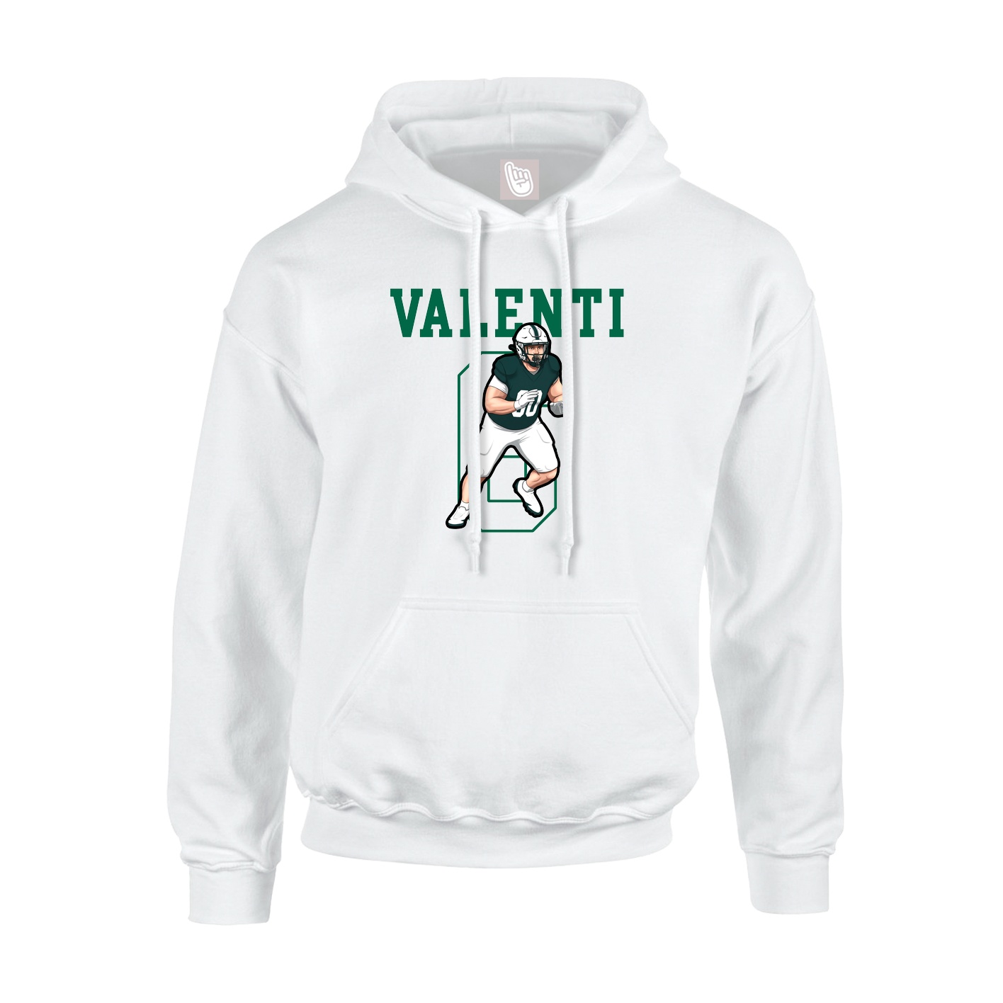 Youth Hoodie — Shirsey in White