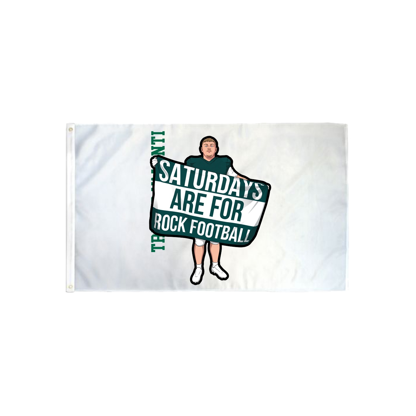 3x5 Flag — Name Vertical in Classic