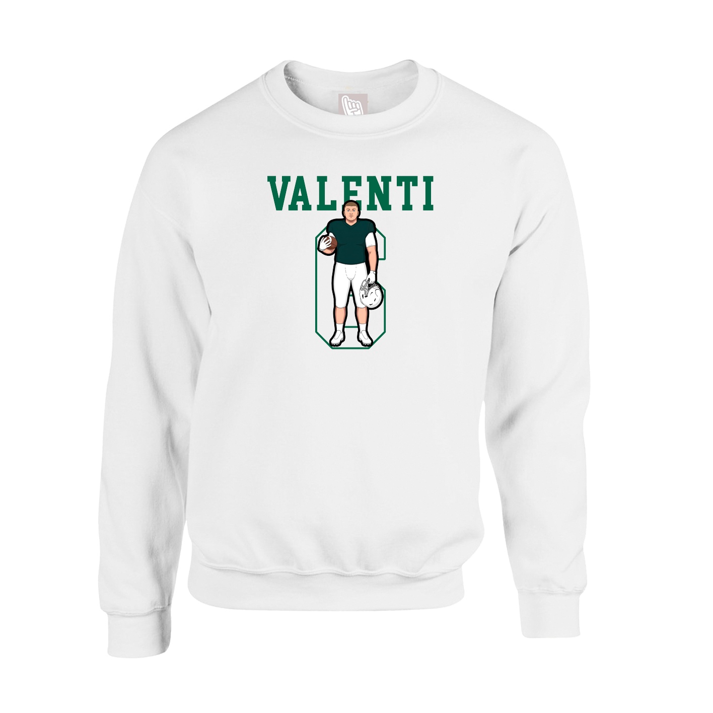 Fleece Crew — Shirsey in White