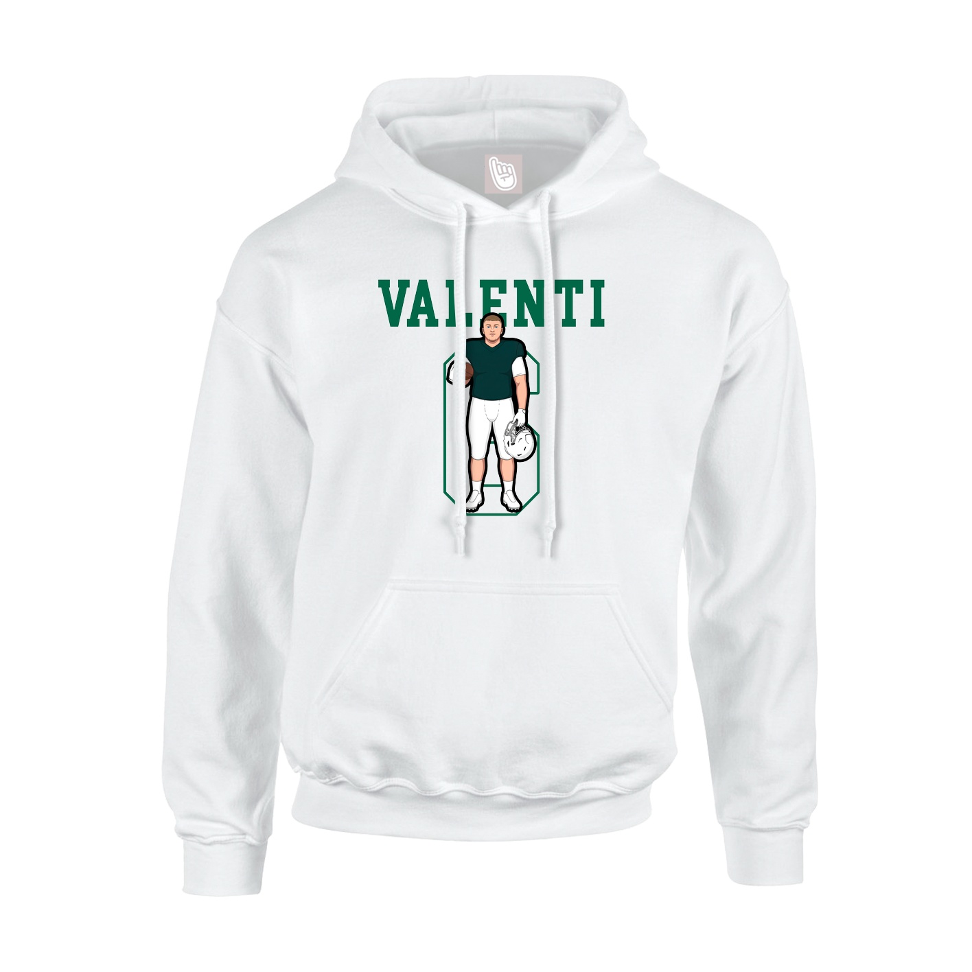 Youth Hoodie — Shirsey in White