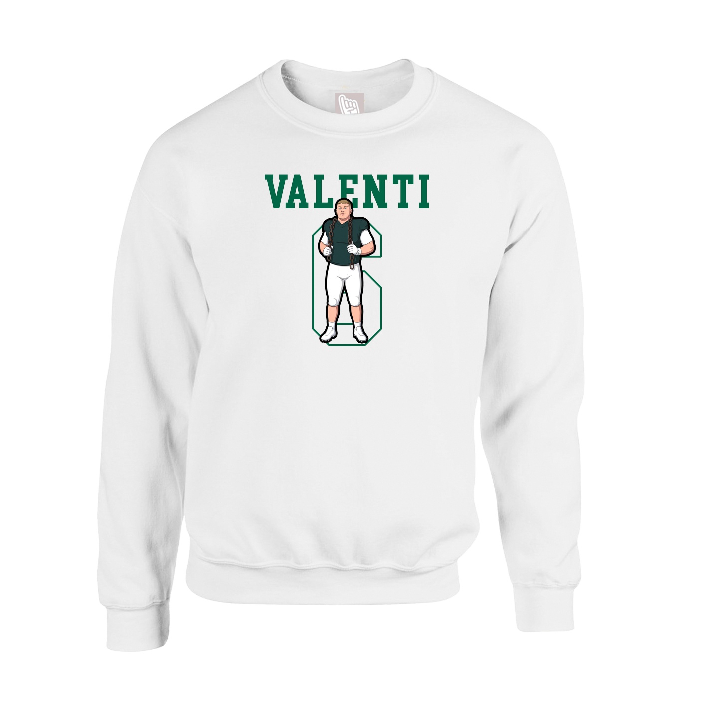Fleece Crew — Shirsey in White