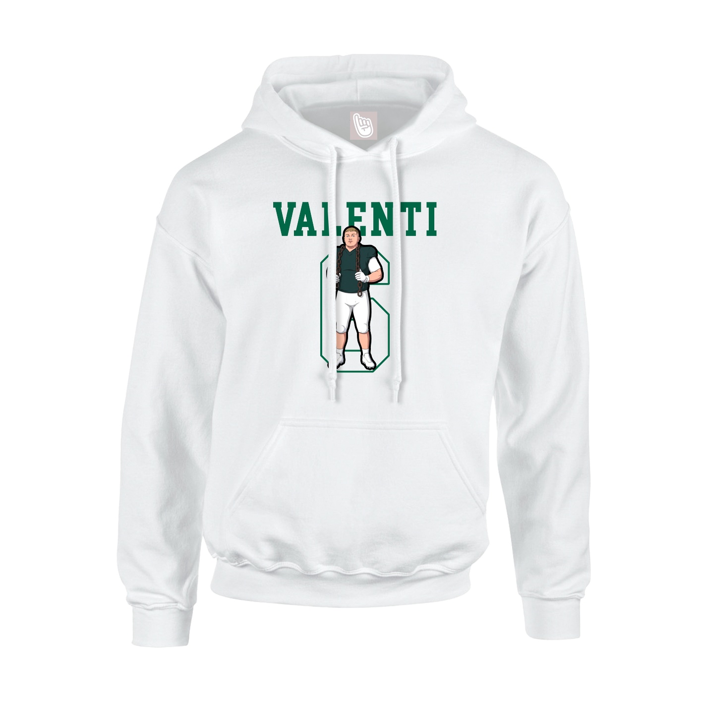 Youth Hoodie — Shirsey in White