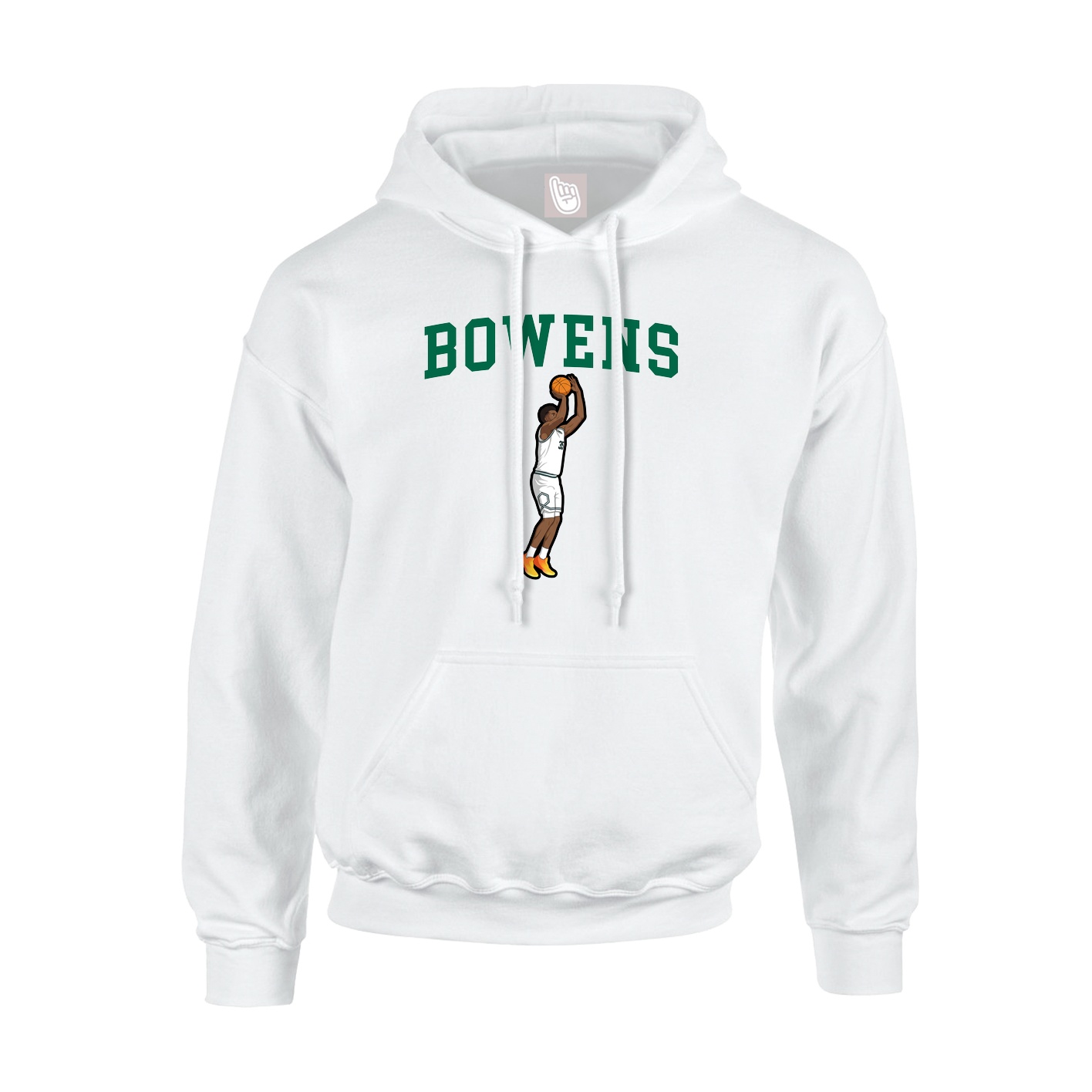 Youth Hoodie — Shirsey in White