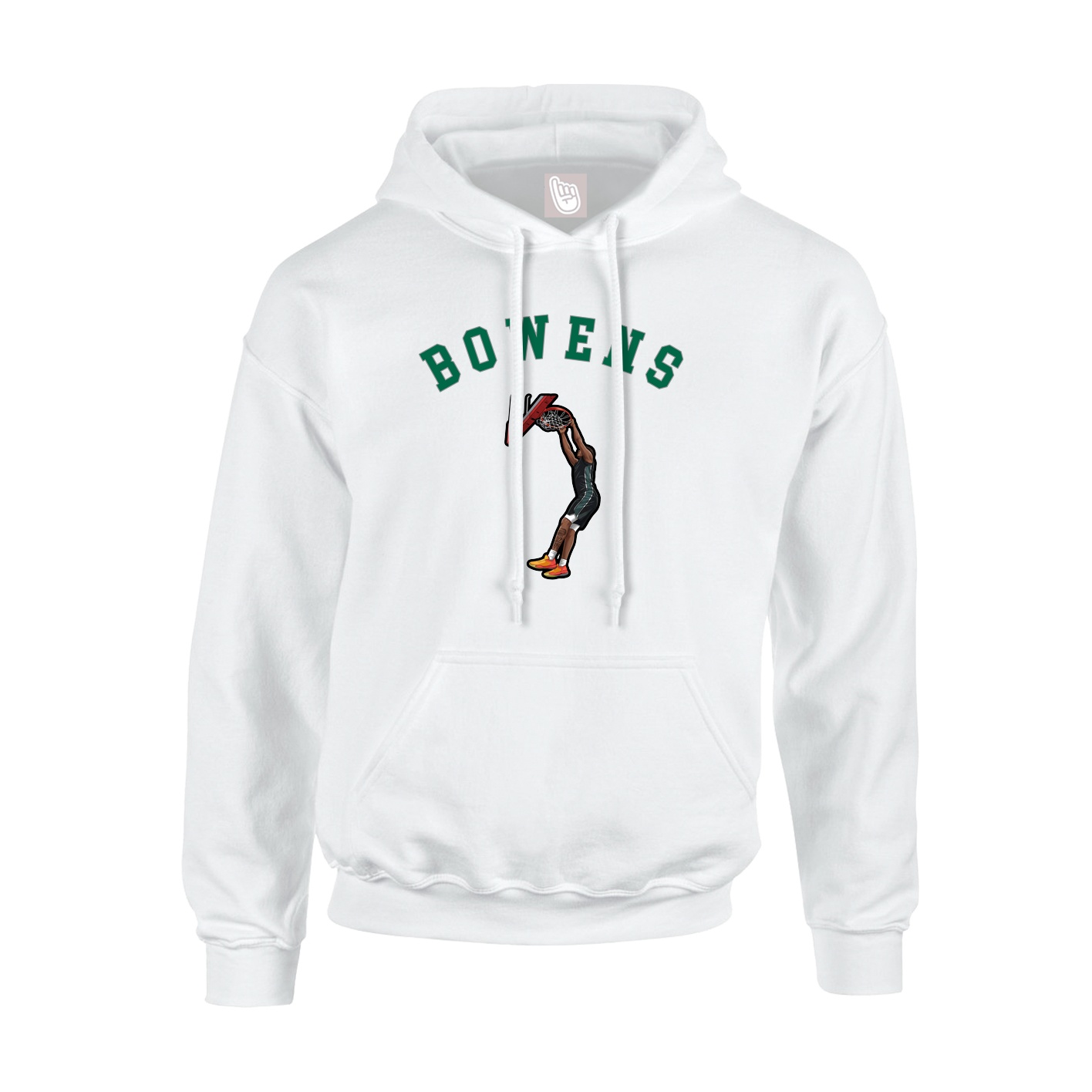 Hoodie — Shirsey Arch in White