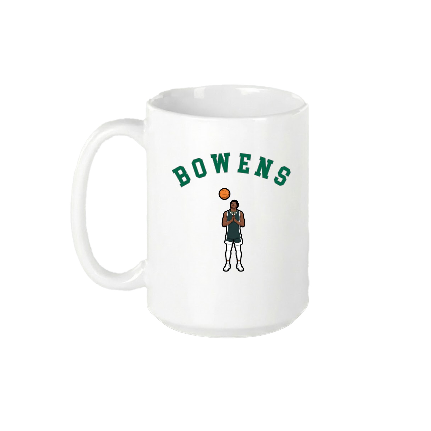 15oz Coffee Mug — Shirsey Arch in White