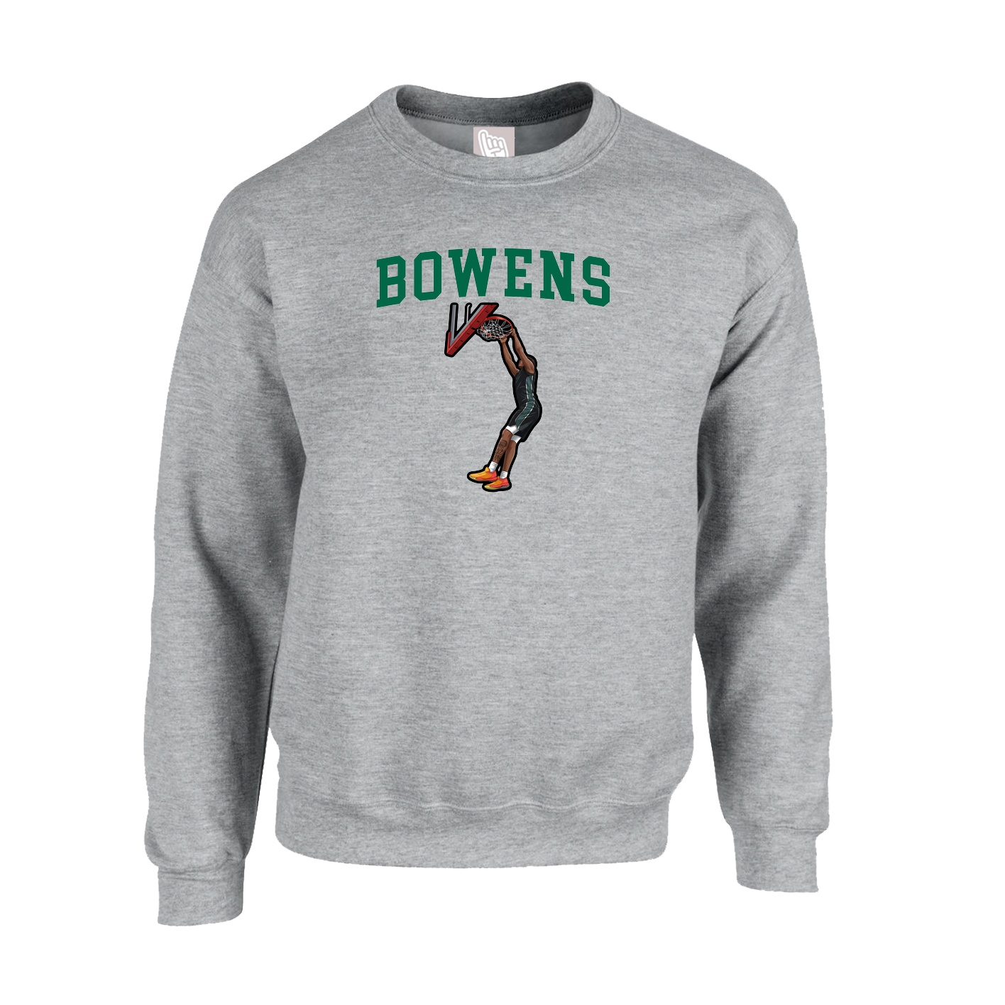 Fleece Crew — Shirsey in Grey