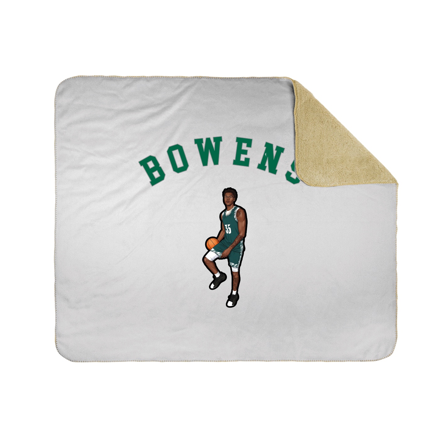 Throw Blanket — Shirsey Arch in White