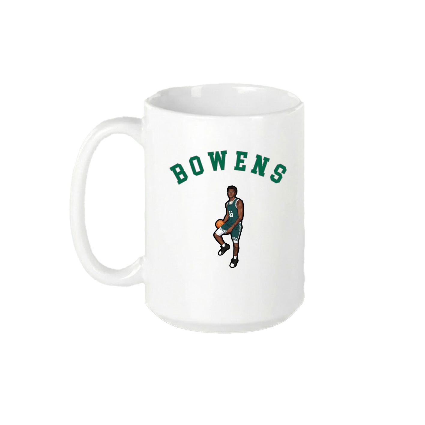 15oz Coffee Mug — Shirsey Arch in White