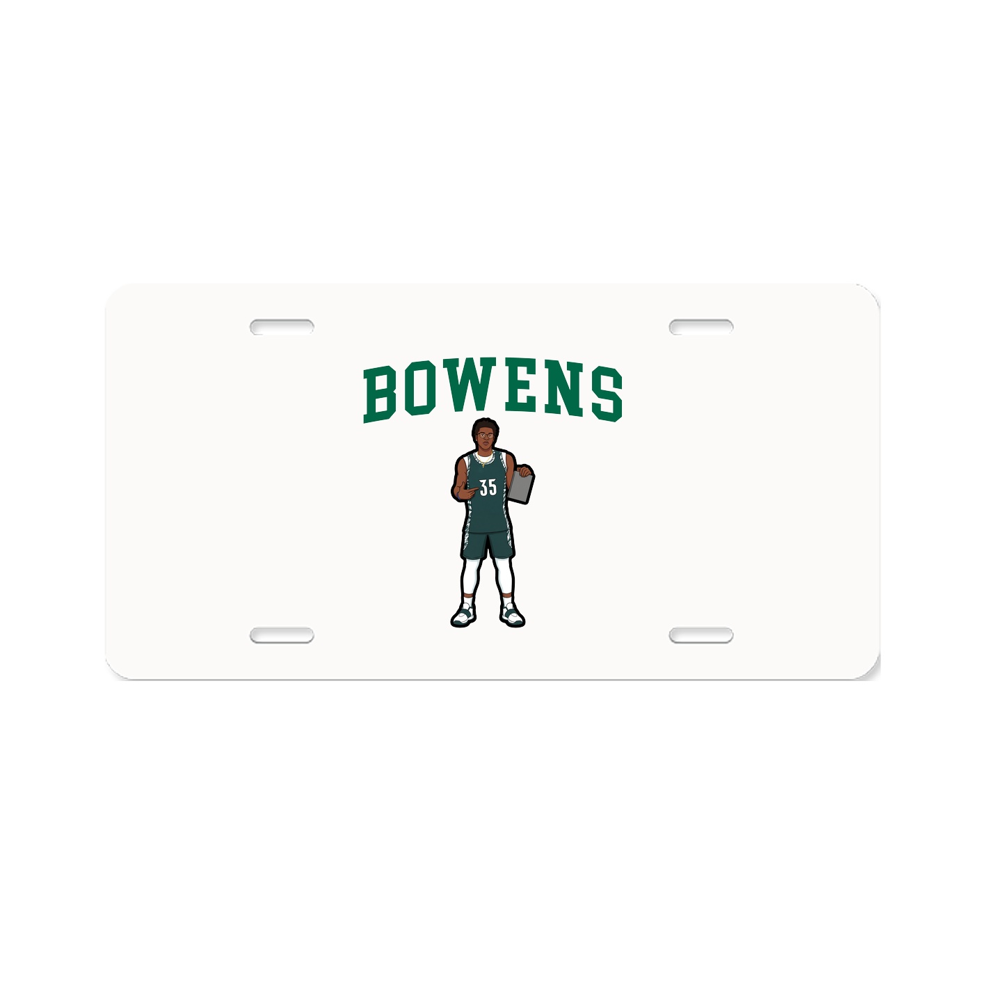 License Plate — Shirsey in Classic