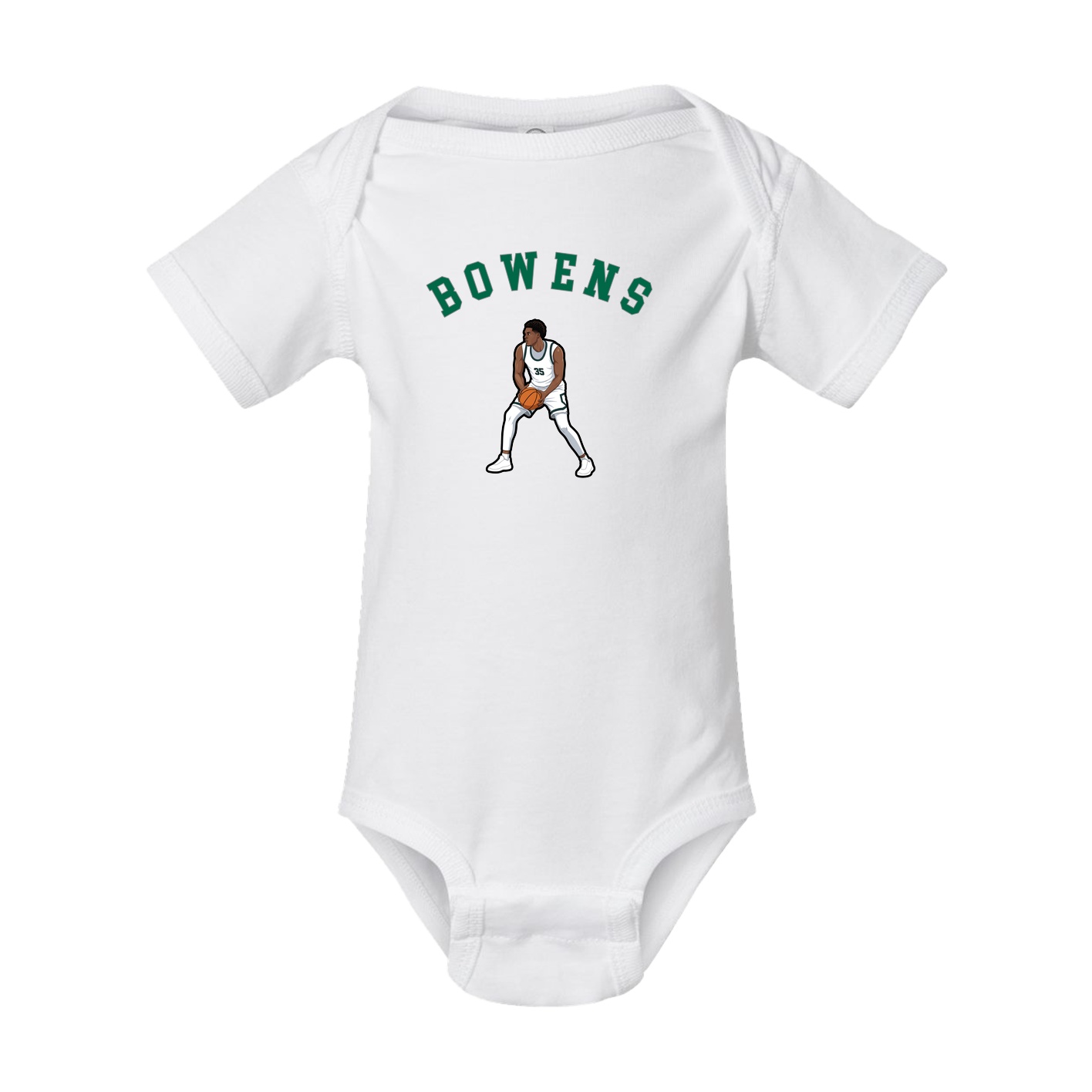 Baby Onesie — Shirsey Arch in White