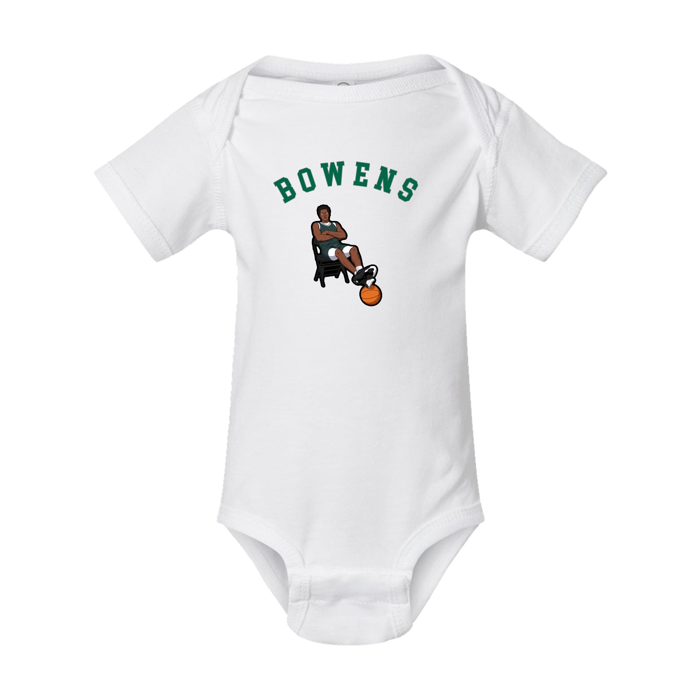 Baby Onesie — Shirsey Arch in White