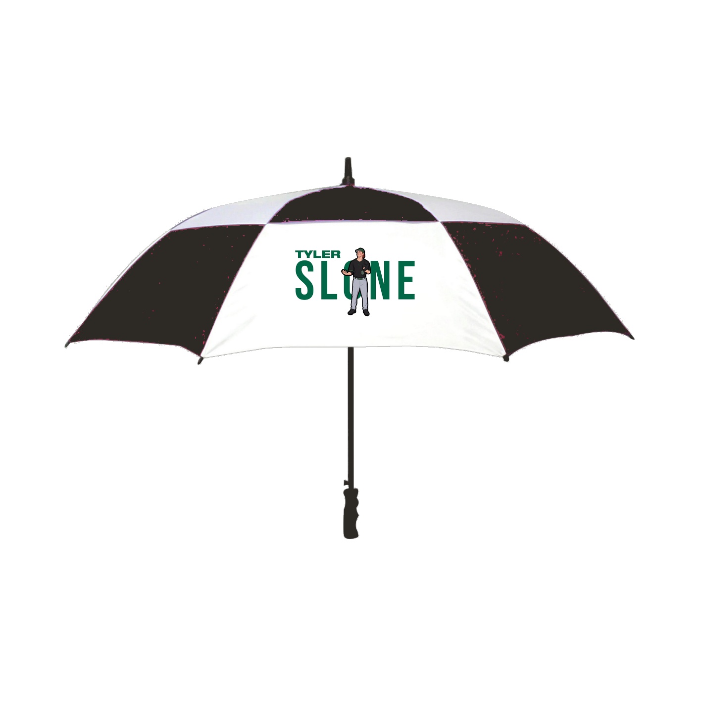 Golf Umbrella — Player Name in Black