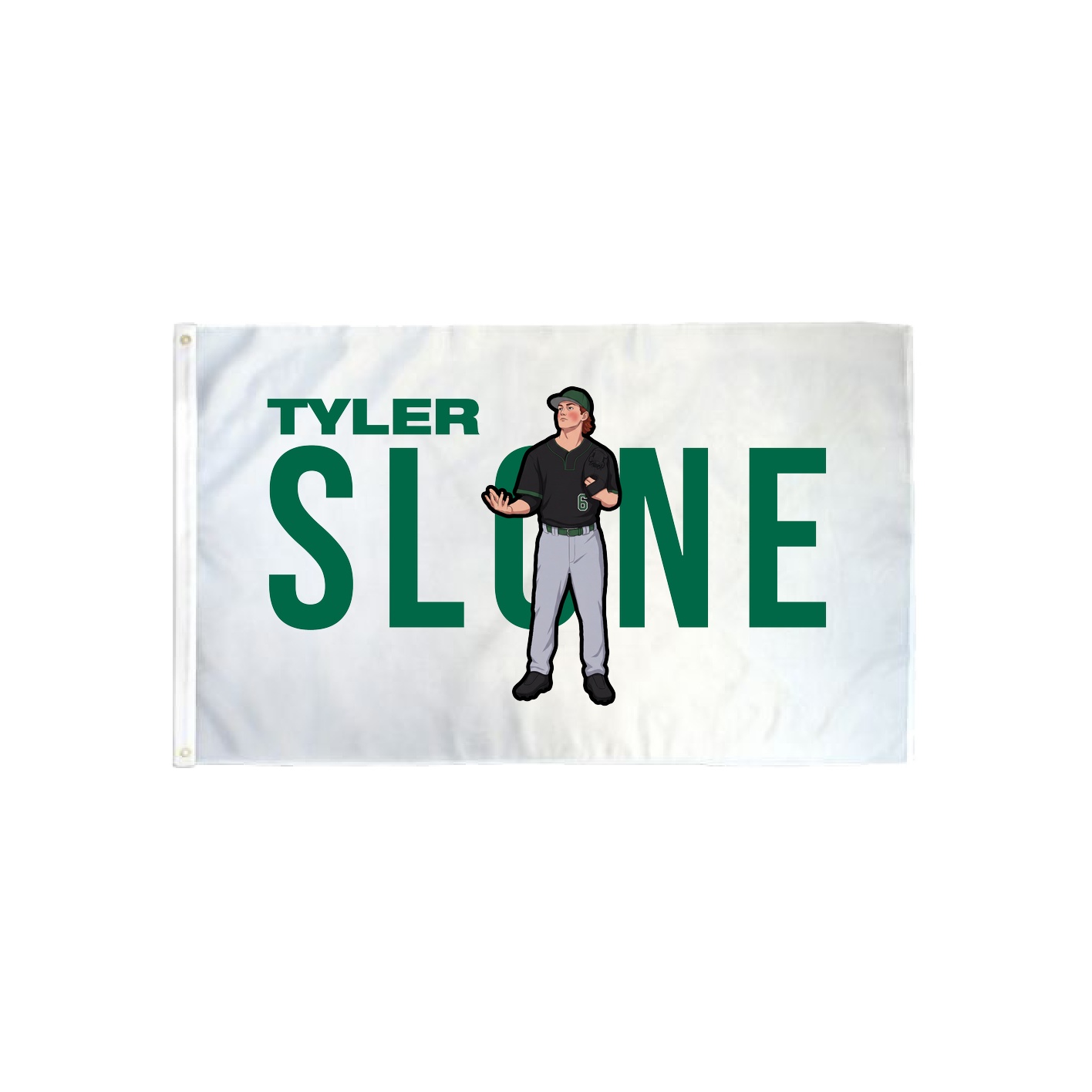 3x5 Flag — Player Name in Classic