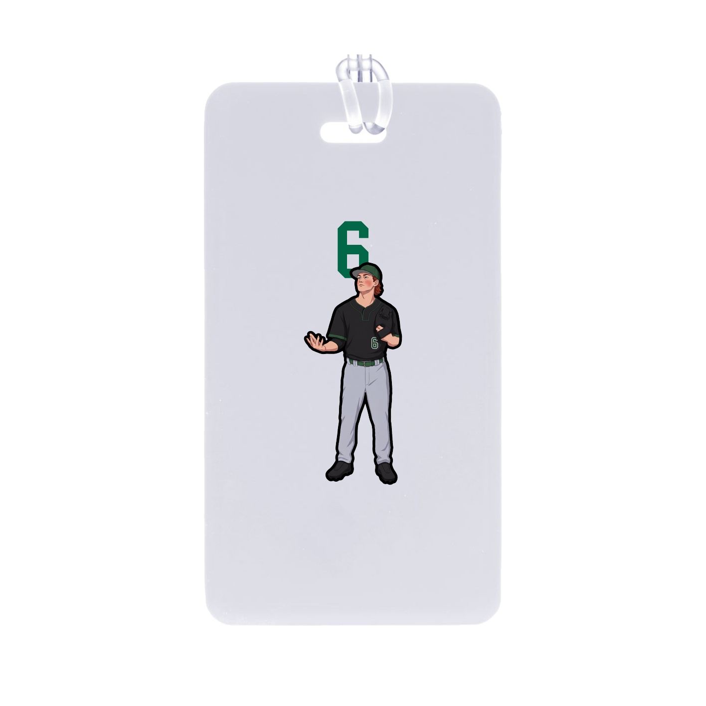 Bag Tag — Number Top in Classic