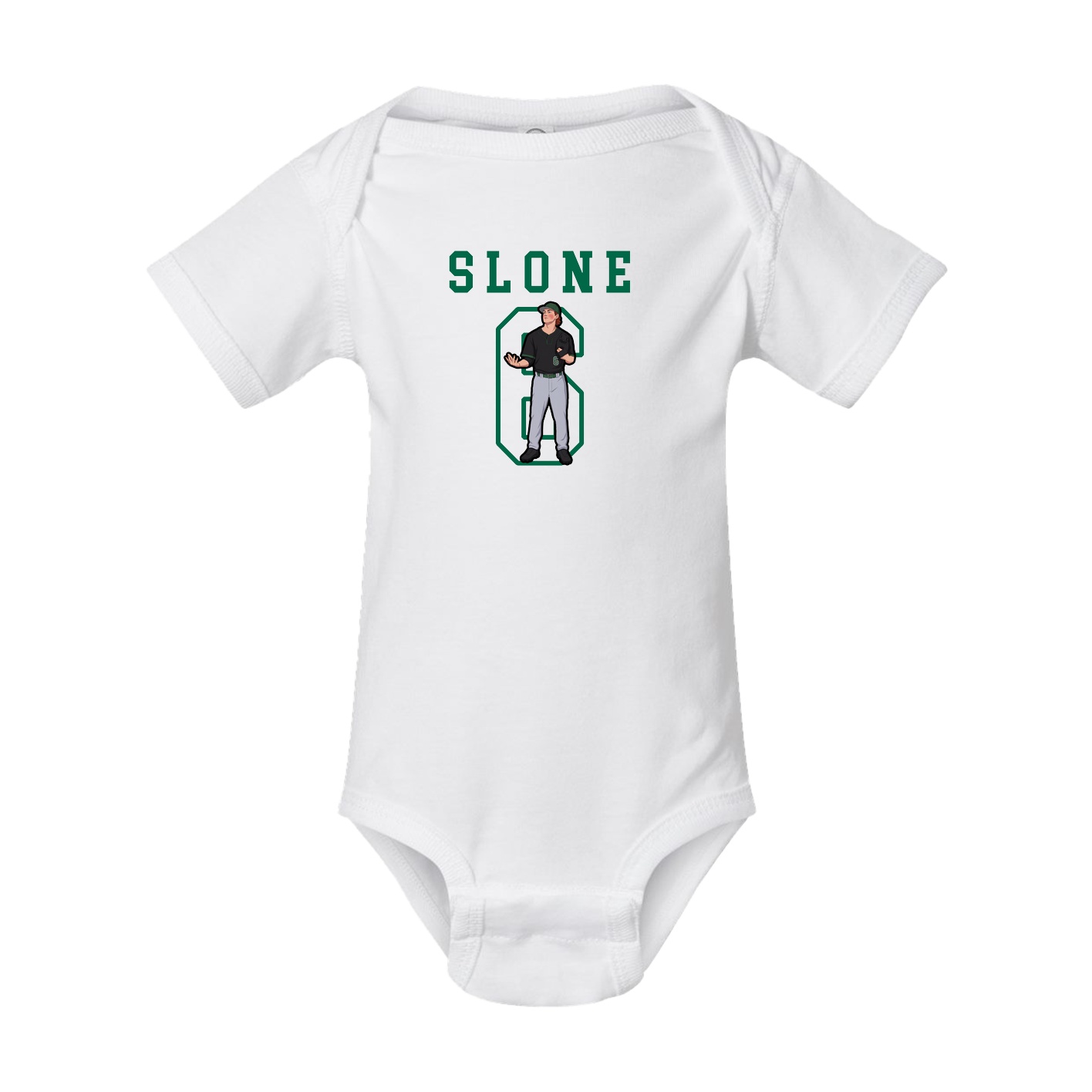 Baby Onesie — Shirsey in White