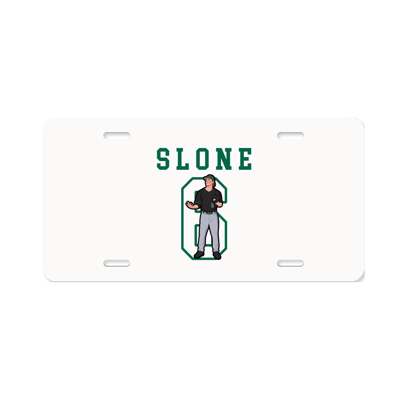 License Plate — Shirsey in Classic