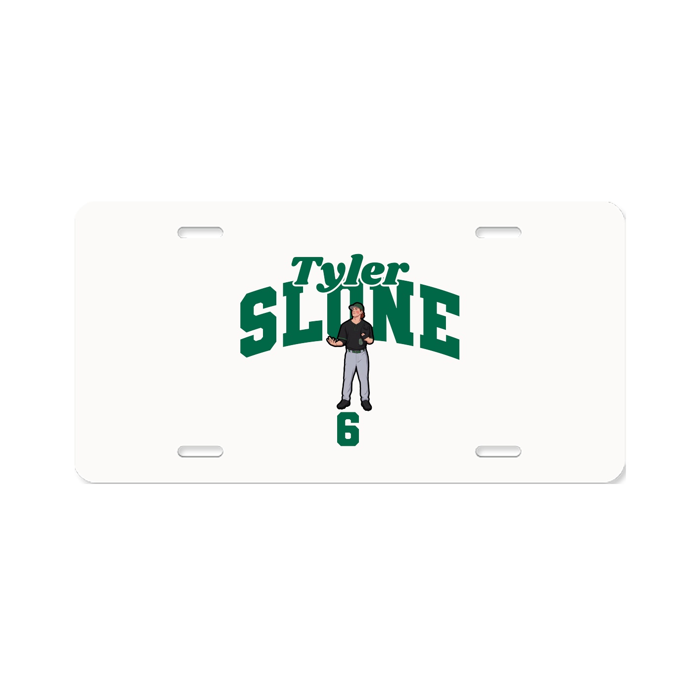 License Plate — Signature Arch in Classic