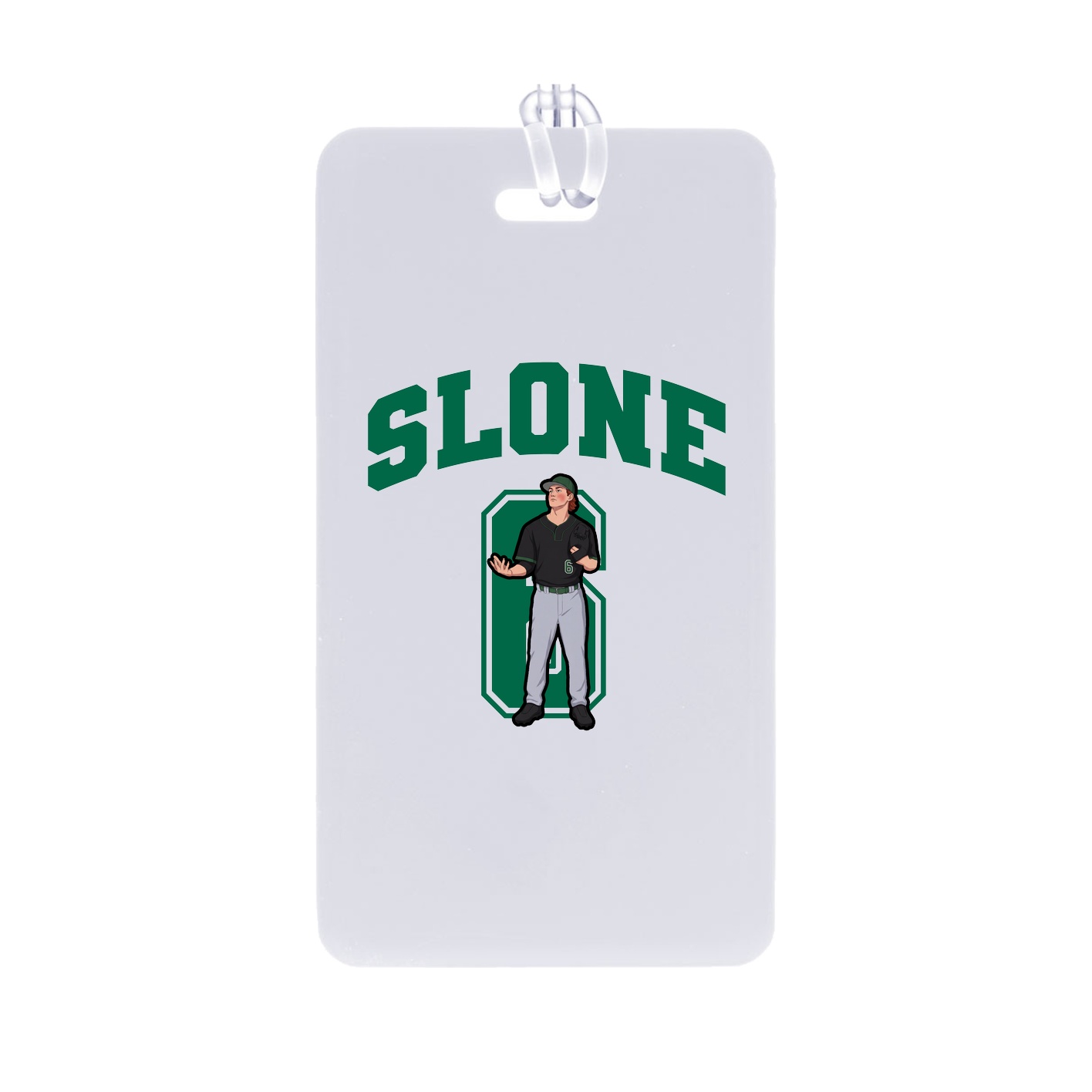 Bag Tag — Number in Classic