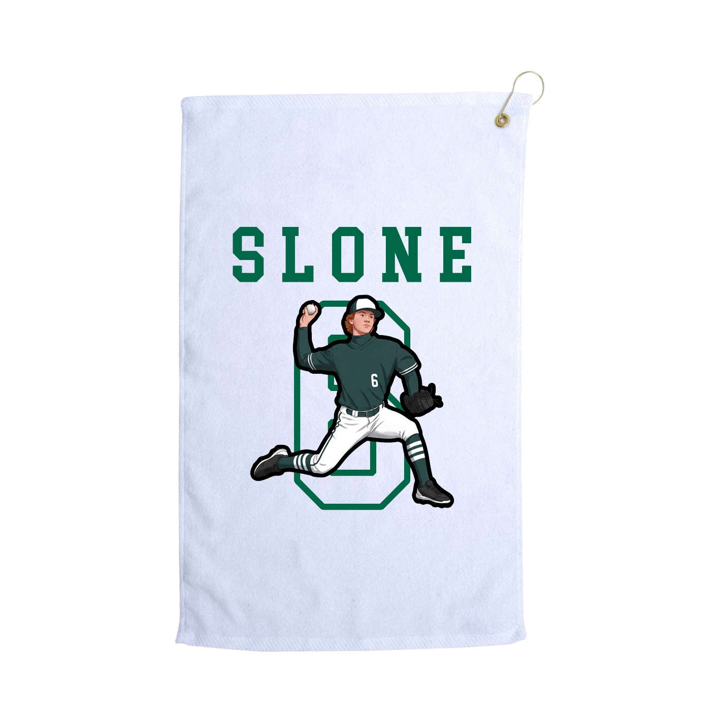 Golf Towel — Shirsey in White