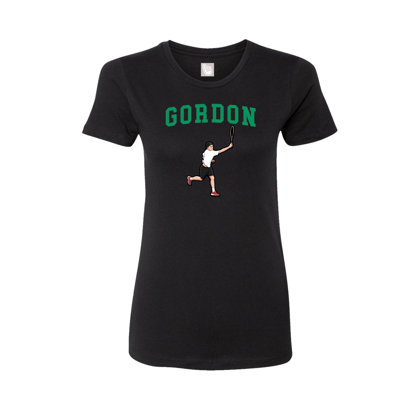 Fitted Women's Tee — Shirsey in Black