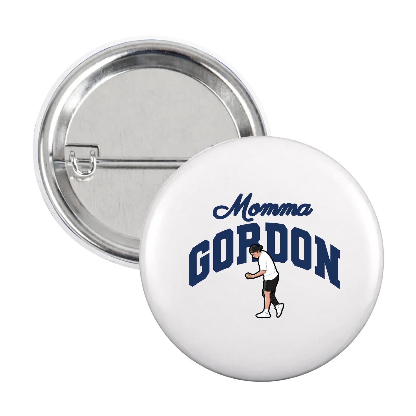 Game Day Button — Mothers Day Arch in White