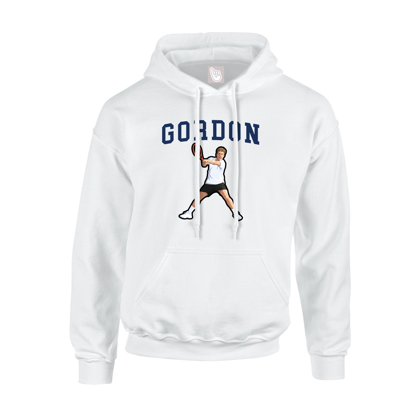 Hoodie — Shirsey in White