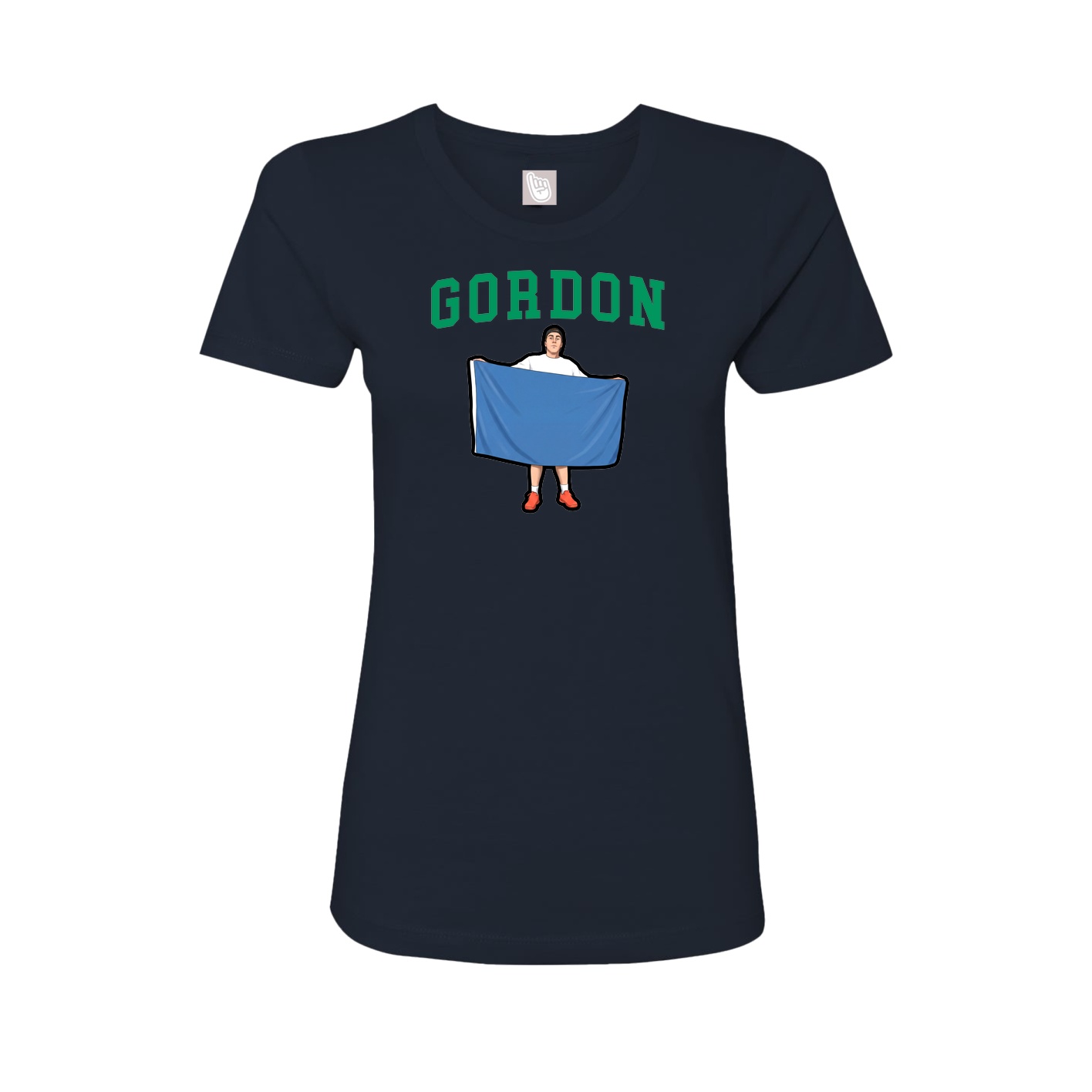 Fitted Women's Tee — Shirsey in Navy