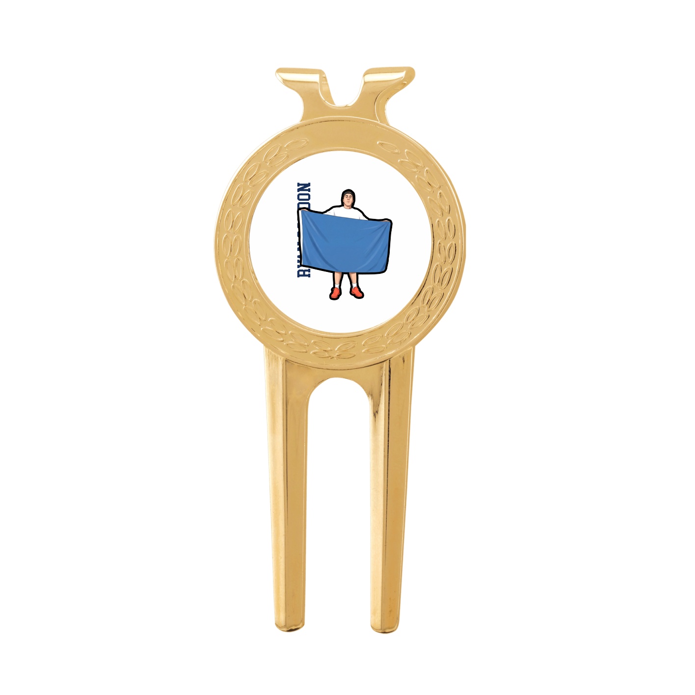 Divot Tool with Ball Marker — Name Vertical in Classic