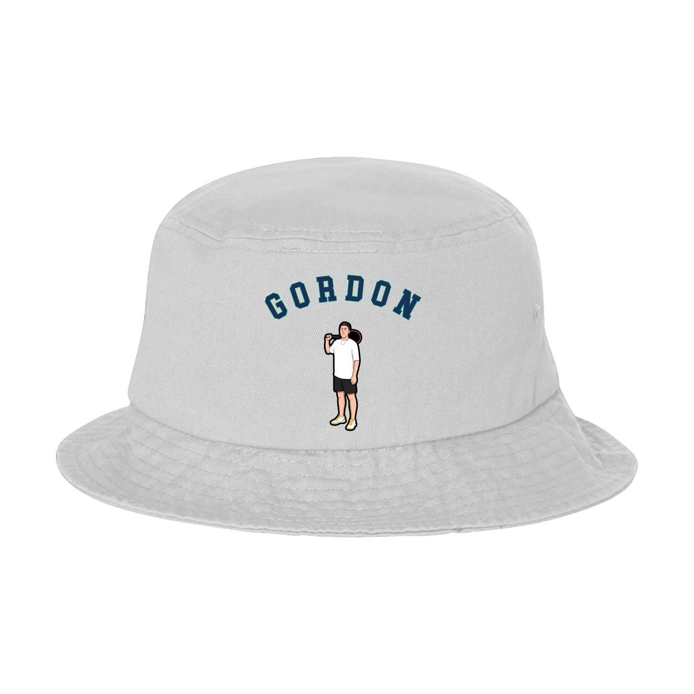 Bucket Cap — Shirsey Arch in White