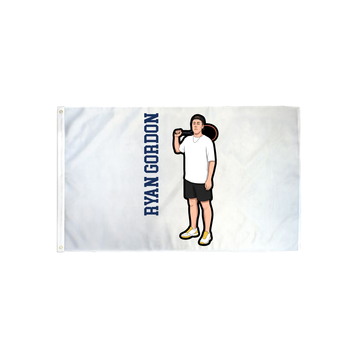 3x5 Flag — Name Vertical in Classic