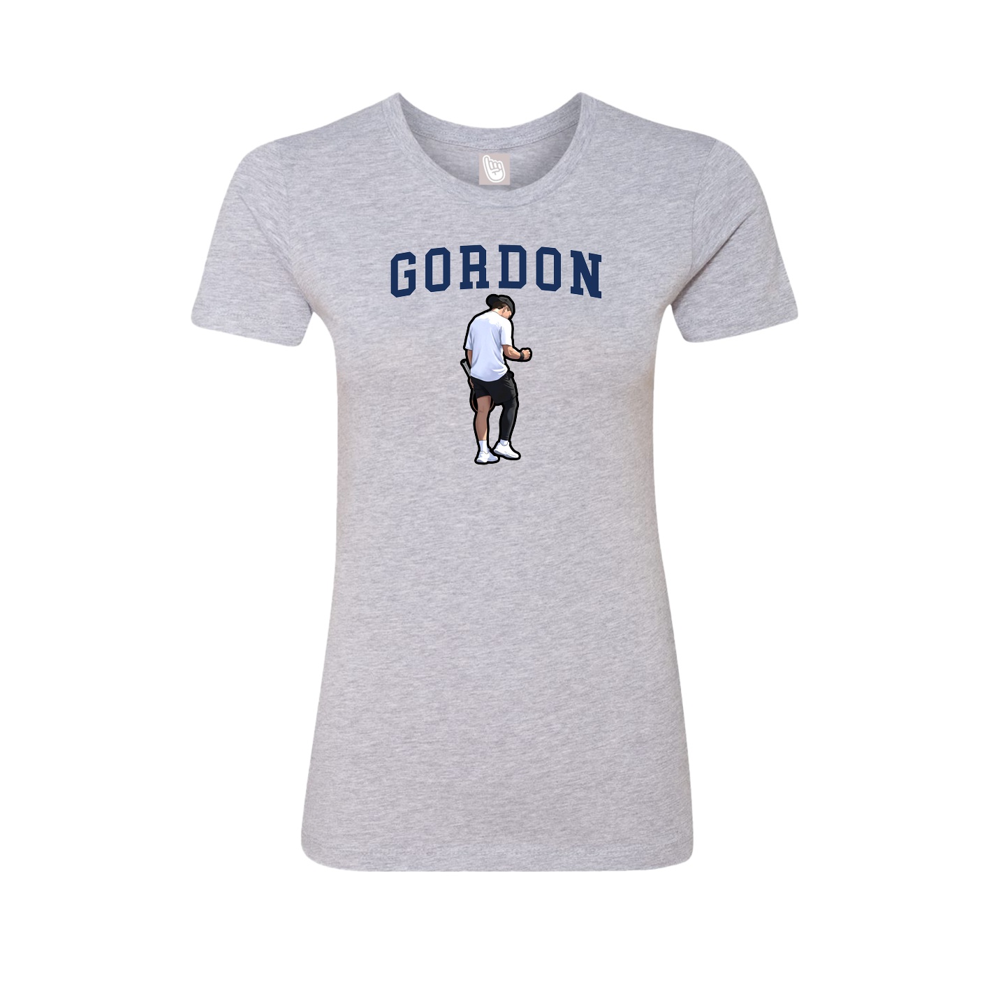 Fitted Women's Tee — Shirsey in Grey