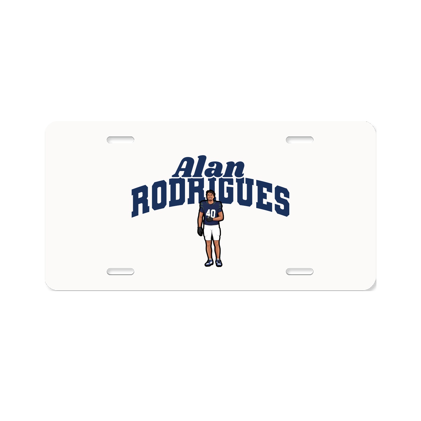 License Plate — Signature Arch in Classic