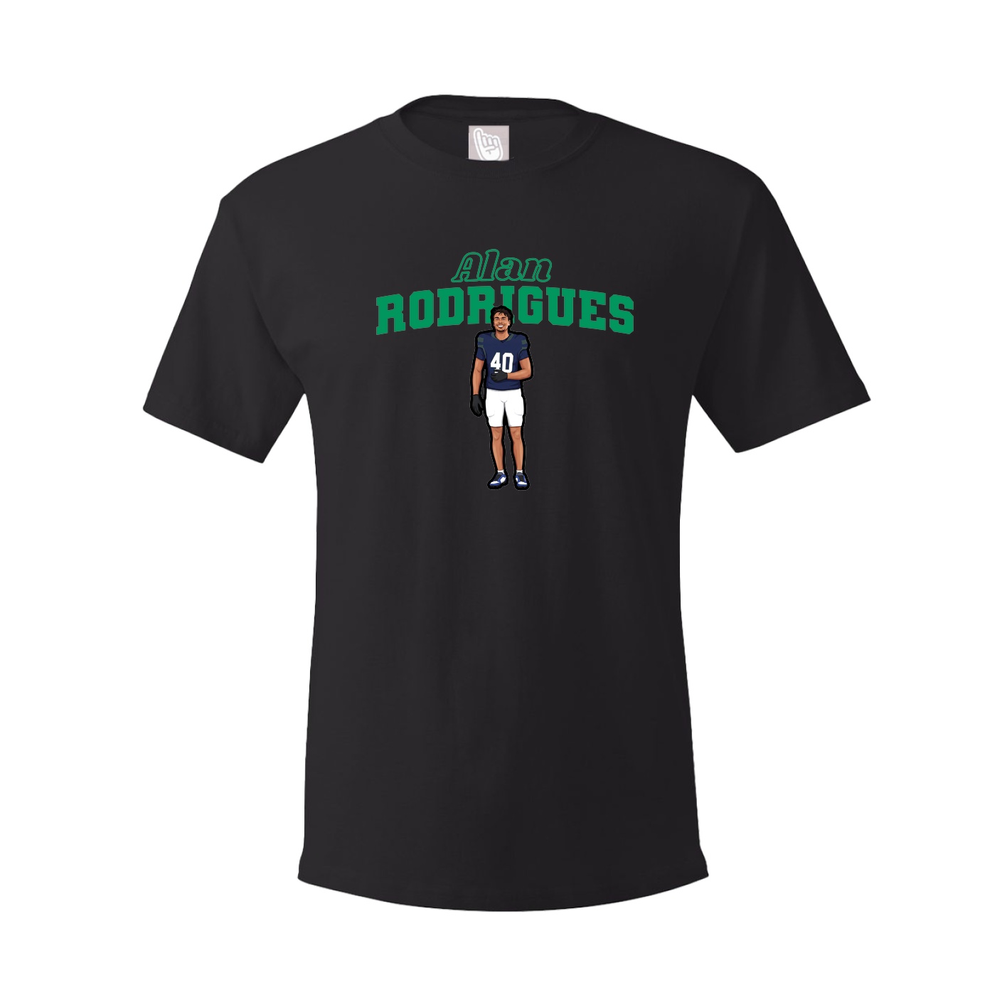 Tee — Name Arch in Black