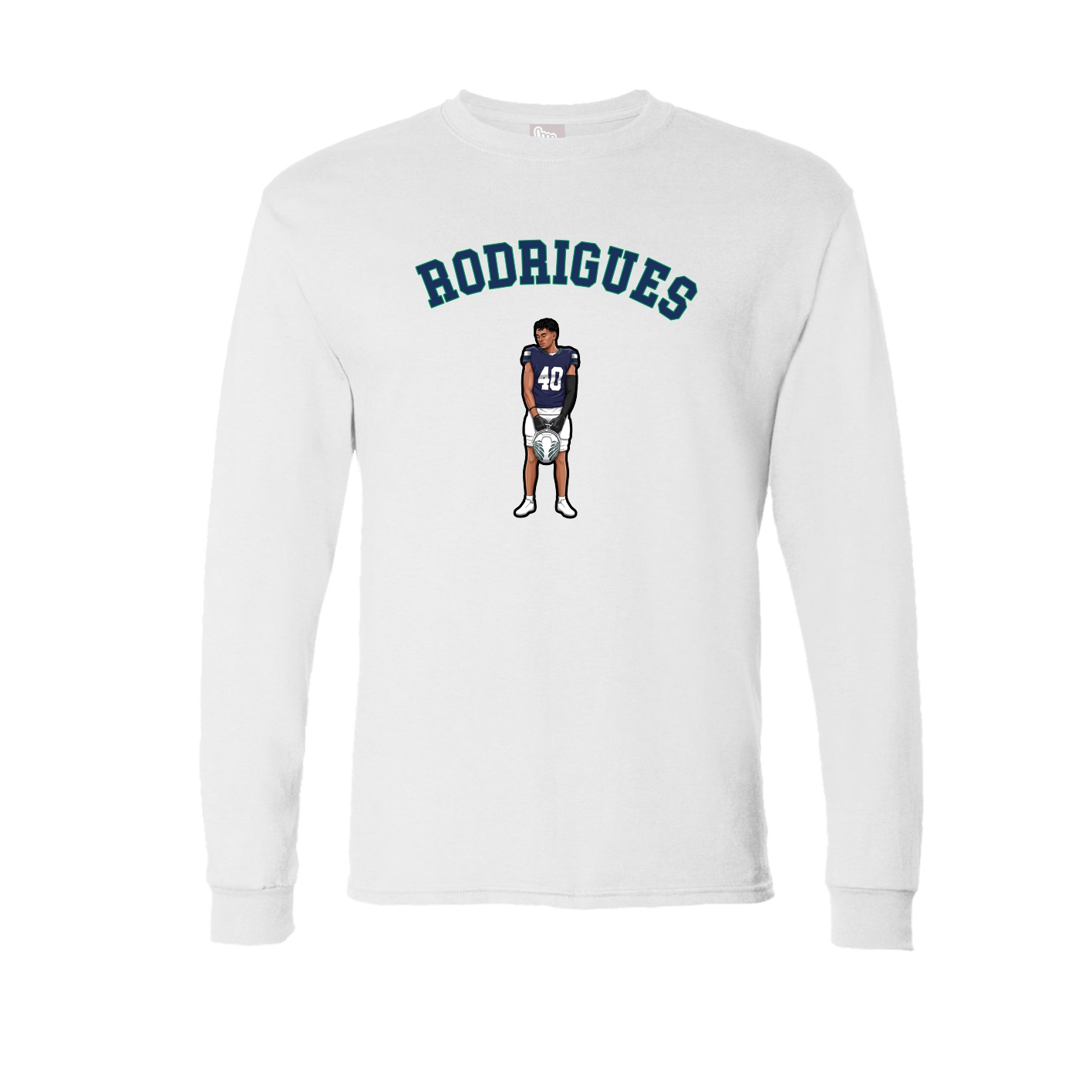Long Sleeve Tee — Shirsey Arch in White