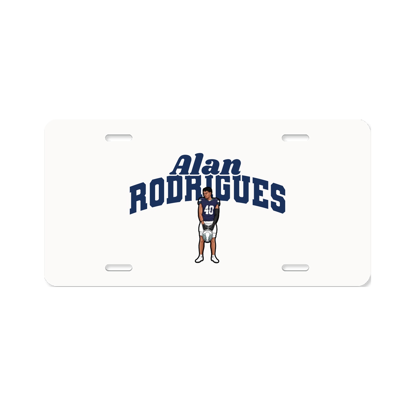 License Plate — Signature Arch in Classic