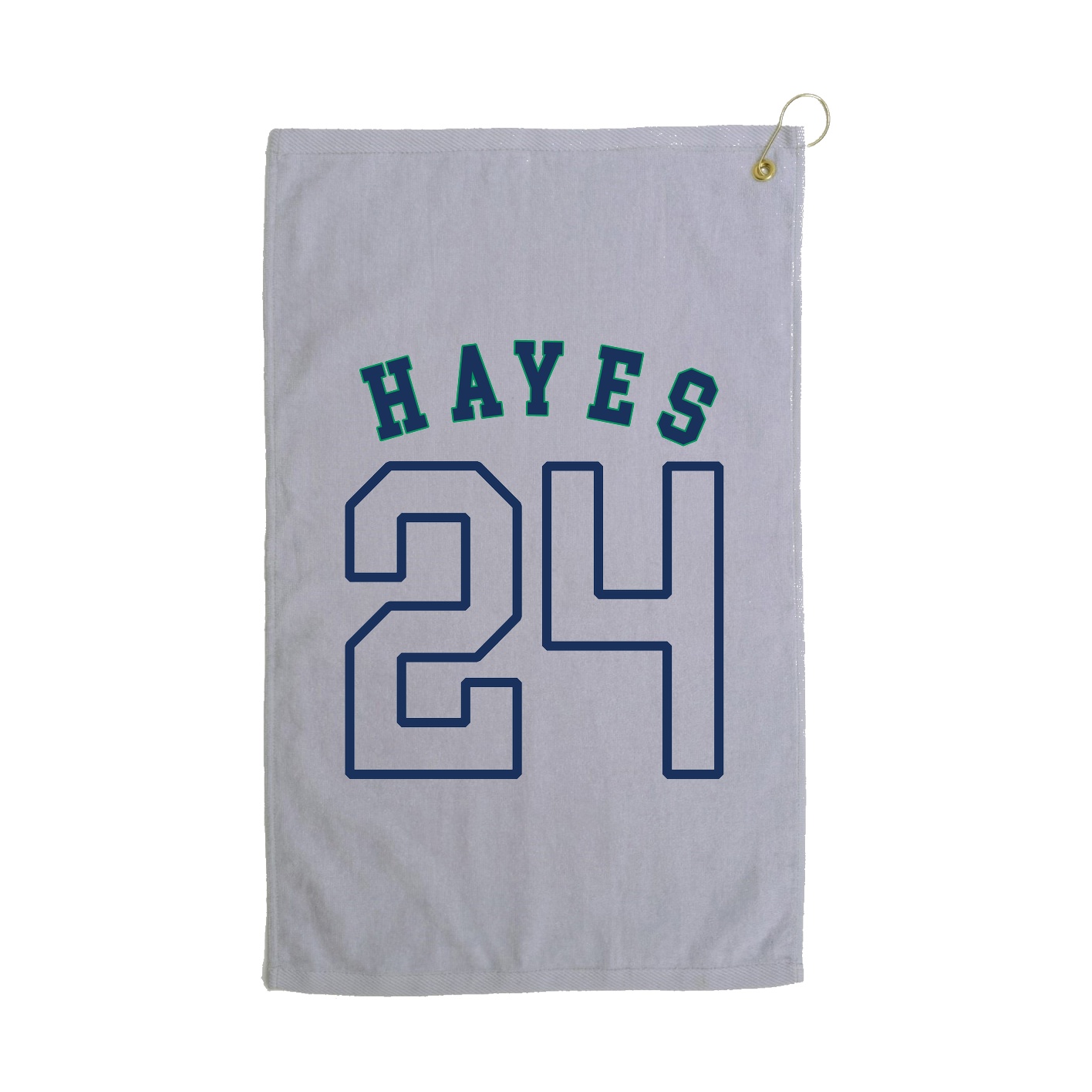 Golf Towel — Shirsey Arch in Grey