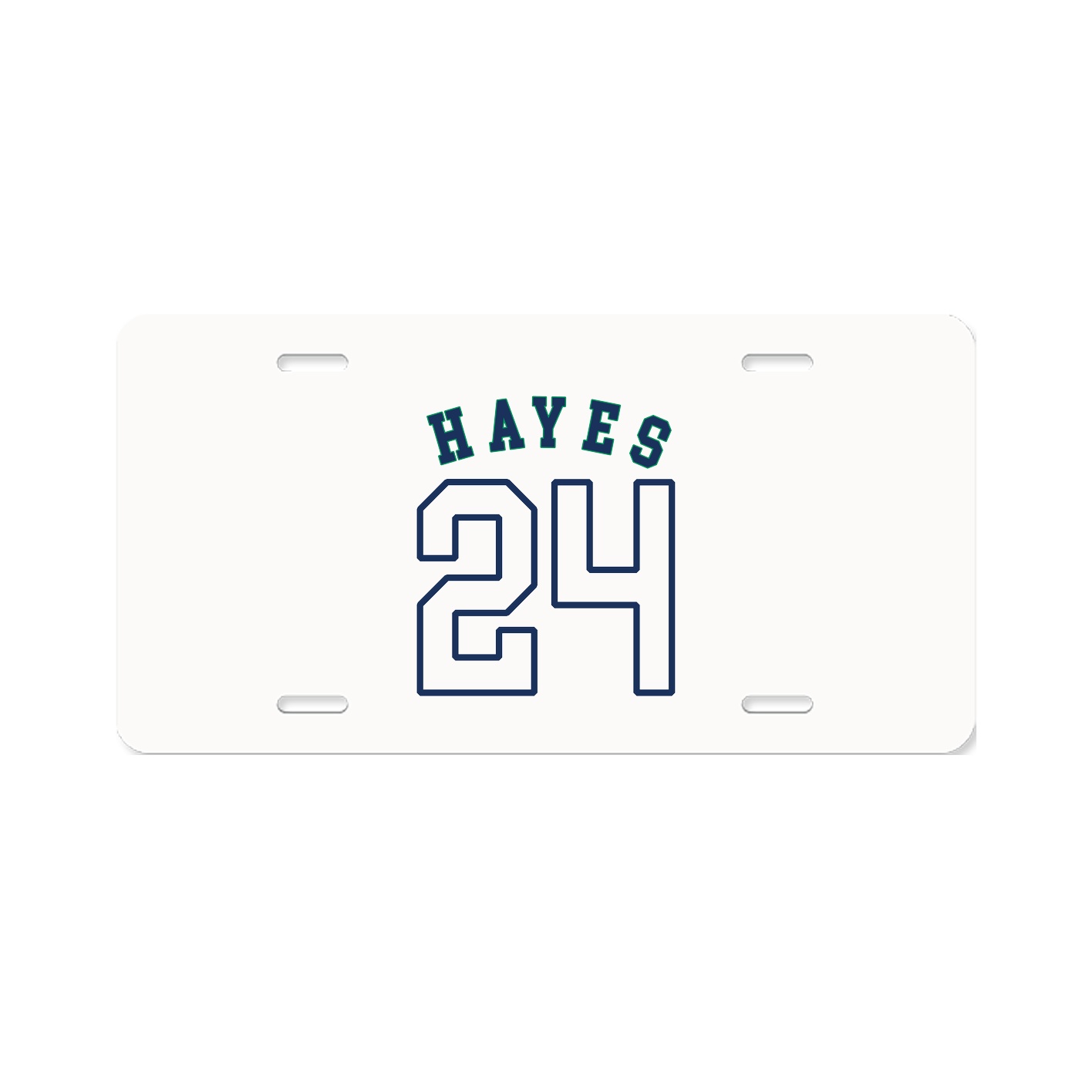 License Plate — Shirsey Arch in Classic