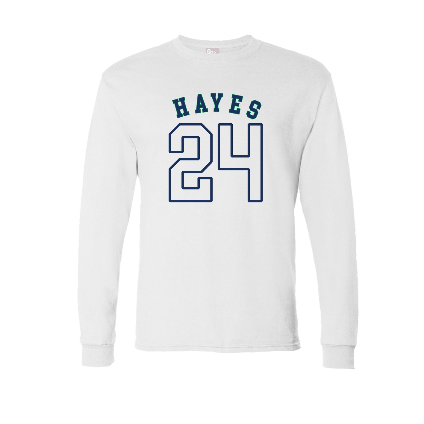 Long Sleeve Tee — Shirsey Arch in White
